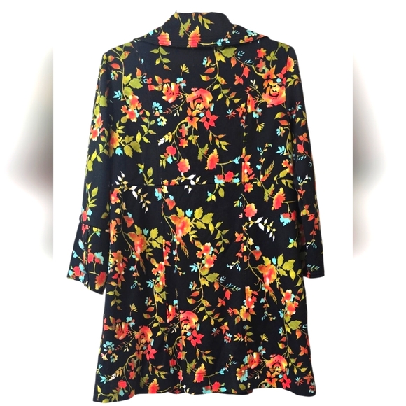 Uncle Frank Floral Button-Up Coat Size S - Picture 2 of 6